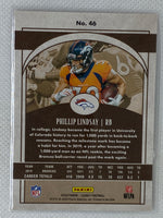 2020 Phillip Lindsay Legacy Red #/299 Card Denver Broncos