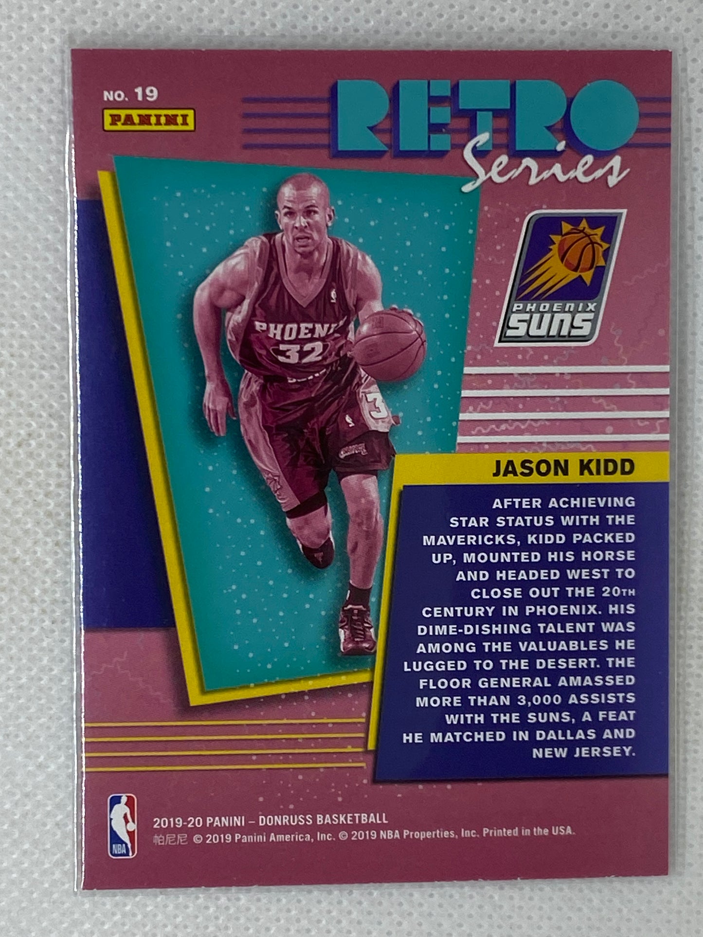 2019-20 Donruss Retro Series #19 Jason Kidd