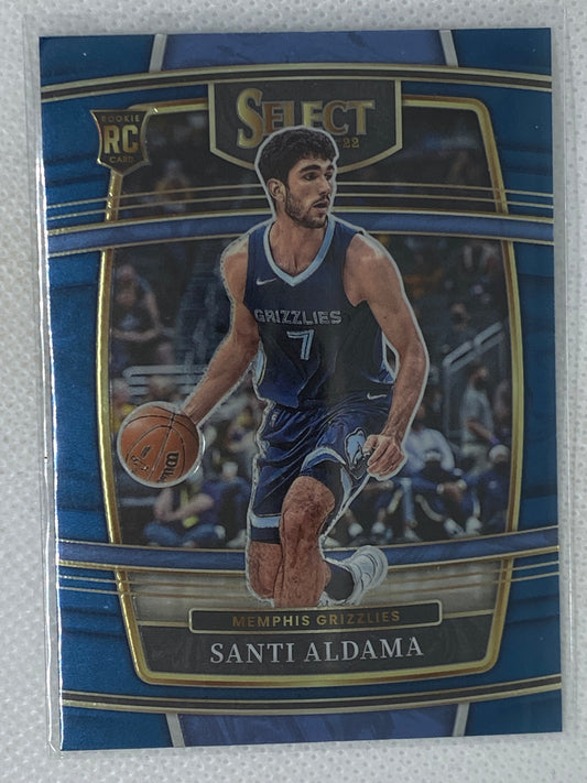 2021-22 Select Santi Aldama Concourse Level Rookie RC Card Grizzlies