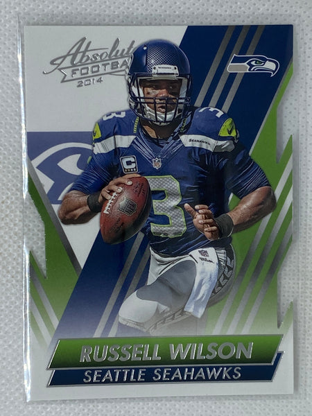 2014 Panini Absolute #52 Russell Wilson Seattle Seahawks