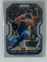 2020-21 Panini Prizm Karl Anthony Towns #167 Minnesota Timberwolves