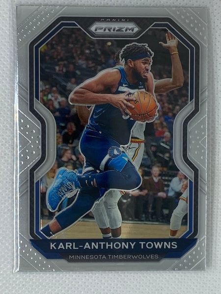 2020-21 Panini Prizm Karl Anthony Towns #167 Minnesota Timberwolves