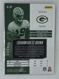 2018 Panini Absolute Equanimeous St. Brown Rookie Card #106 Green Bay Packers