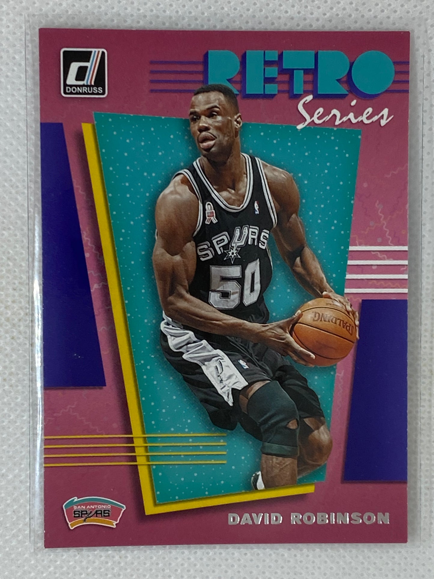 2019-20 Panini Donruss Retro Series David Robinson #15