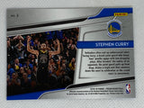 2018-19 Panini Prizm Get Hyped! Stephen Curry #2 Golden State Warriors