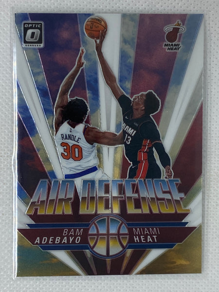 2021-22 Panini Donruss Optic - Air Defense #4 Bam Adebayo