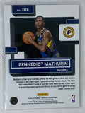 2022-23 Panini Donruss Optic Benedict Mathurin #209 Base Rated Rookie Pacers