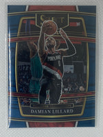 2021-22 Select Blue #3 Damian Lillard Portland Trailblazers