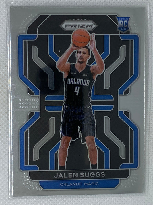 2021-22 Prizm Jalen Suggs Base Rookie Card RC #314 Orlando Magic