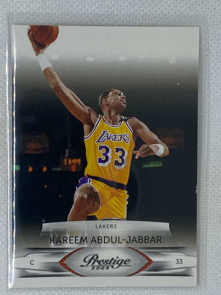 2009-10 Panini Prestige Kareem Abdul-Jabbar #111 HOF