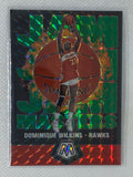 2019-20 Panini Mosaic Green Mosaic Jam Masters - Dominique Wilkins #12 Atlanta Hawks