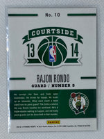 2013-14 Panini NBA Hoops Rajon Rondo Courtside #10 Boston Celtics