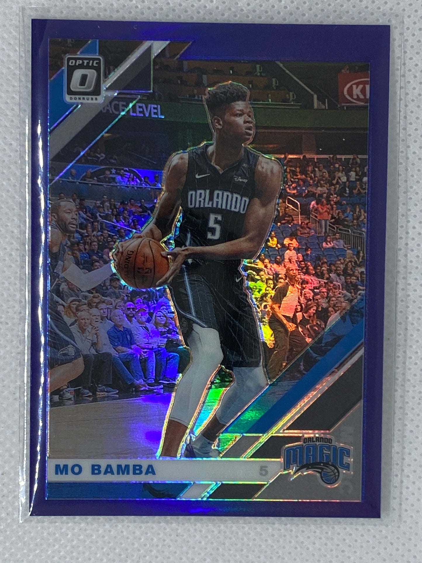 2019-20 Panini Donruss Optic Purple Prizm Mo Bamba #45