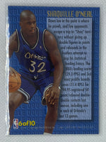 1995-96 Shaquille O'Neal Fleer Ultra Double Trouble #6 Basketball Card