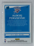 2020-21 Donruss Optic Basketball Rated Rookie Aleksej Pokusevski RC #167