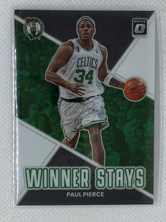 2022-23 Panini Donruss Optic Paul Pierce Winner Stays Insert #20 Boston Celtics