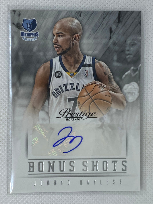 2013-14 Panini Prestige Bonus Shots Jerryd Bayless #44 Auto