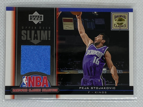 2005-06 Upper Deck Slam Target Jerseys Peja Stojakovic Sacramento Kings #HC36