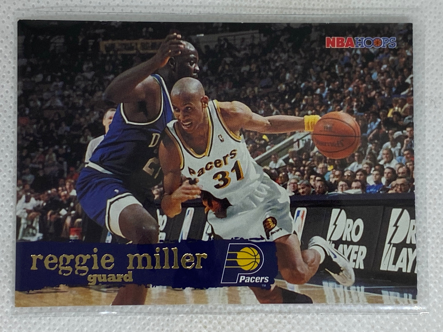 1995-96 NBA Hoops #68 Reggie Miller - Indiana Pacers