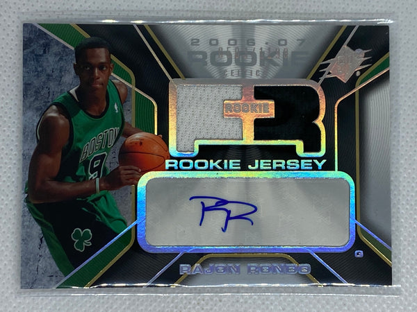 2006-07 Rajon Rondo SPX ROOKIE JERSEY AUTO #145 /1199