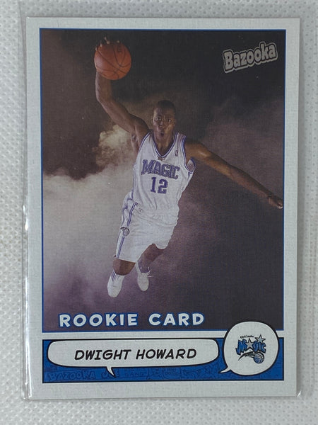 2005 Dwight Howard Topps Bazooka Rookie Card # 220 Orlando Magic