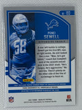 2021 Panini Absolute Penei Sewell #193 Detroit Lions