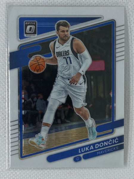 2021-22 Panini Donruss Optic #101 Luka Doncic Dallas Mavericks