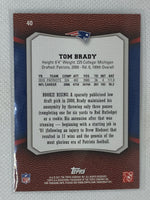 2011 Topps Rising Rookies #40 Tom Brady New England Patriots
