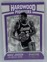 2016-17 Panini Threads Hardwood Pioneers Basketball Card #12 Magic Johnson