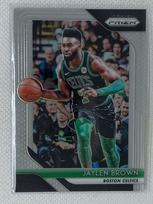 2018-19 Panini Prizm Jaylen Brown Base Boston Celtics #108