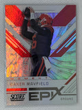 2019 Score Epix Moment Holo Baker Mayfield Cleveland Browns #EM-10