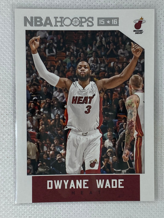 2015-16 Panini Hoops Dwyane Wade #209 Miami Heat