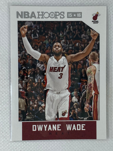 2015-16 Panini Hoops Dwyane Wade #209 Miami Heat