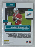 2022 Donruss #375 Skylar Thompson Gold Press Proof Premium Rookie Card Dolphins