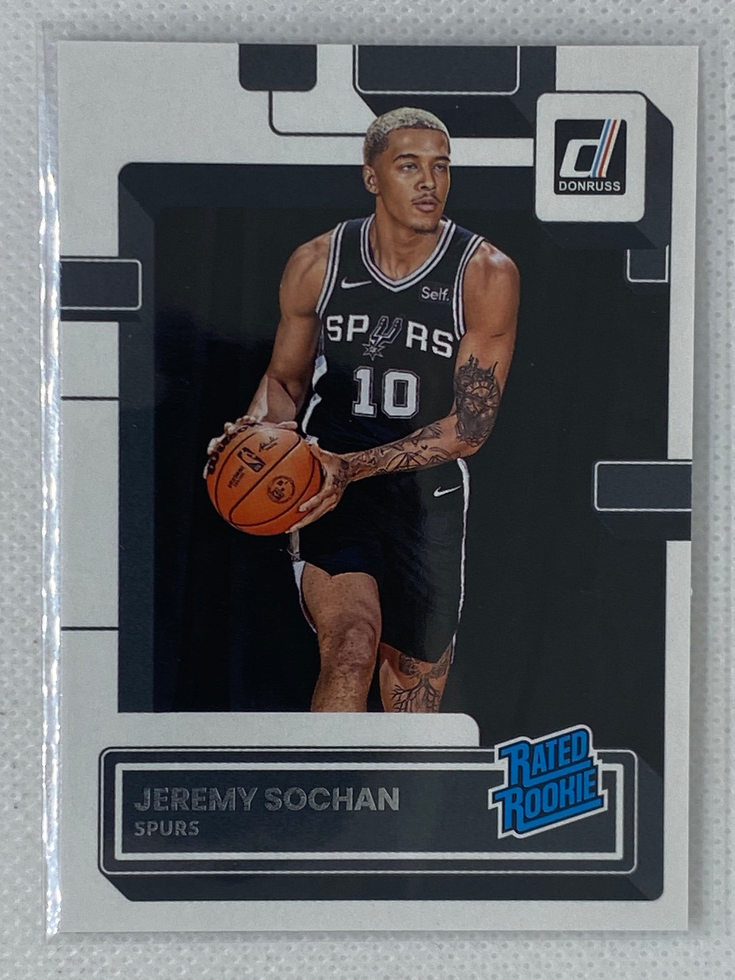 2022-23 Donruss #209 Jeremy Sochan RC Rookie Spurs Rated Rookie