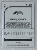 2019-20 Panini NBA Hoops PURPLE #224 Keldon Johnson RC Spurs Rookie