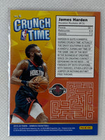 2019-20 Panini Donruss Crunch Time #6 James Harden Houston Rockets