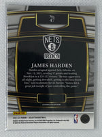 2021-22 Panini Select James Harden Concourse Base Card #47