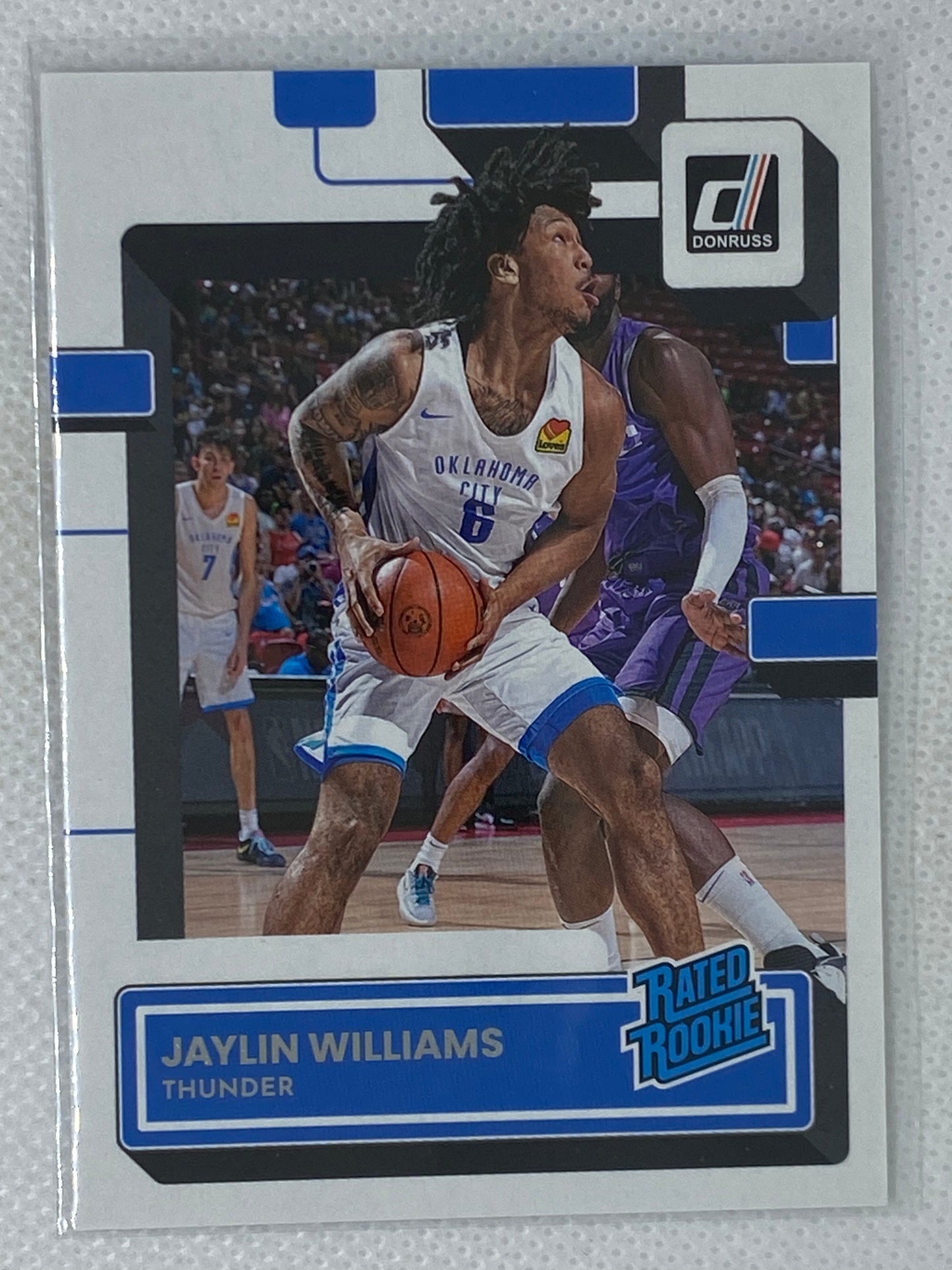 2022-23 Panini Donruss Jaylin Williams #241 Rated Rookie RC