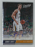 2016-17 Panini Prestige Bonus Shots Signatures Jeff Withey #25 Auto