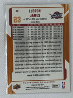 2008-09 Upper Deck MVP #28 LeBron James Cavaliers