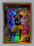 2018 Donruss Optic Alex Smith /199 Washington Redskins #98 Orange