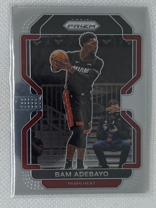 2021-22 Panini Prizm Bam Adebayo #228 Miami Heat Basketball Card