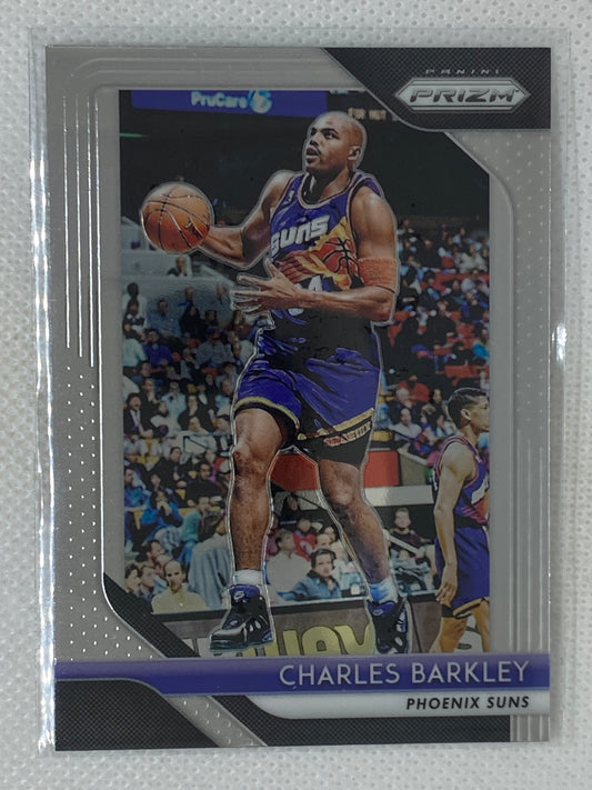 2018-19 Panini Prizm #5 Charles Barkley Base Phoenix Suns