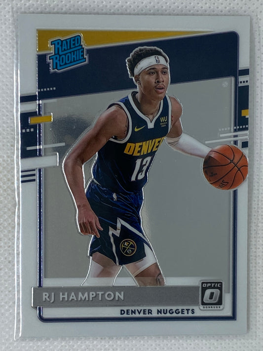 RJ Hampton 2020-21 Panini NBA Donruss Optic Rated Rookie #174