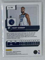 2022-23 Donruss Basketball Base #94 Rudy Gobert - Minnesota Timberwolves