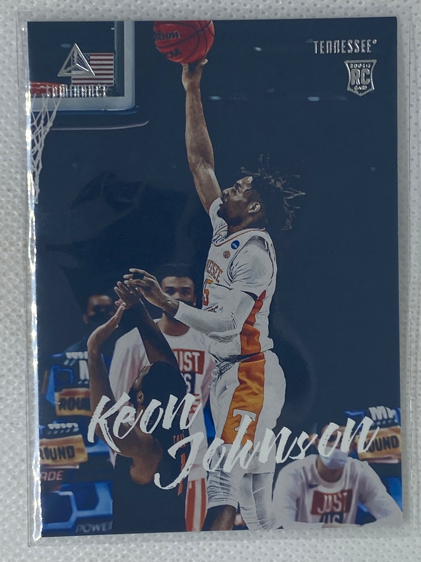 Keon Johnson 2021-22 Chronicles Luminance Draft Picks RC Base #81 Volunteers