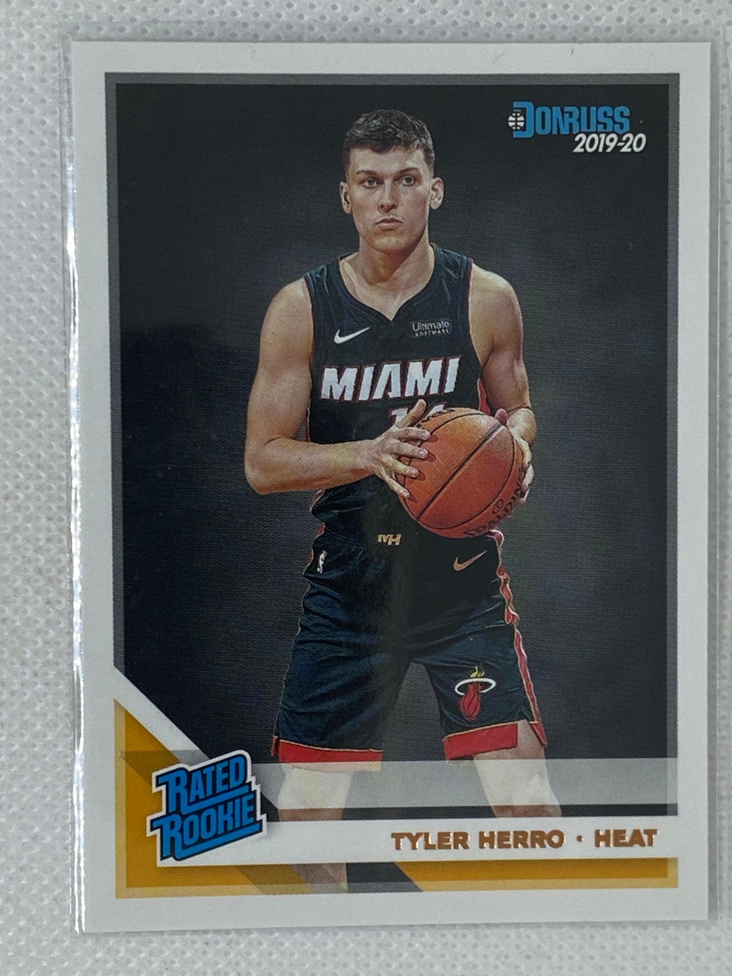 2019-20 Donruss Tyler Herro Rookie #212 Rated Rookie RC Miami Heat