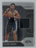 2019-20 Prizm Sensational Swatches Keldon Johnson SS-KJO San Antonio Spurs