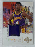 2014-15 Panini Court Kings Byron Scott Jersey Patch Card #20 /25 Los Angeles Lakers